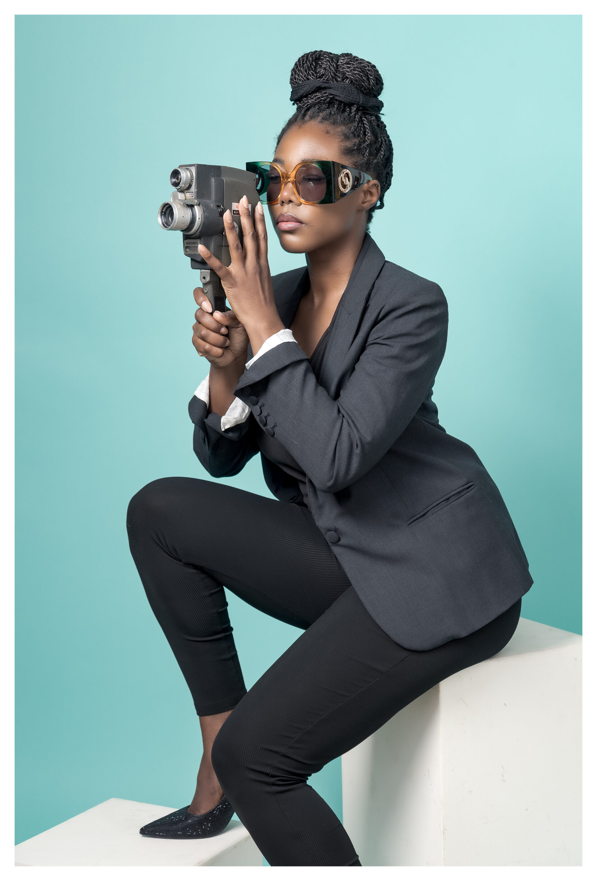 Portrait photographique de femme montpellier Nimes - Portrait Glamour mode et beauté
